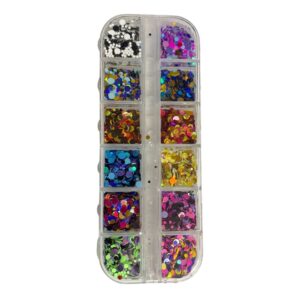 PASTILLERO EFECTO CONFETI X12