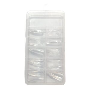 UÑAS JELLY TIPS ALMOND 100 UNIDADES