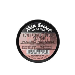 POLVO ACRILICO COVER MIA SECRET PEACH 1/2 ONZA