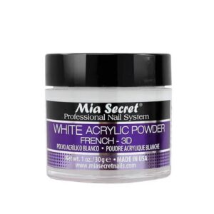 POLVO ACRLICO MIA SECRET WHITE 1 ONZA