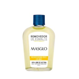 REMOVEDOR DE ESMALTE CON VITAMINA E MASGLO 60ML