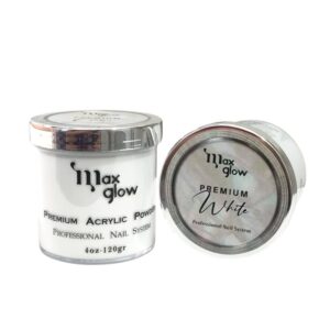 POLVO ACRÍLICO PREMIUM MAX GLOW 120 GRAMOS