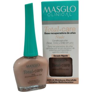 BASE RECUPERADORA DE UÑAS CLINICAL NUDE 3 EN 1 MASGLO 13.5ML