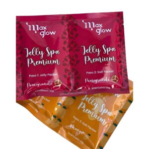 JELLY SPA MAXGLOW PASO 1 Y 2 20 GRAMOS CADA UNO
