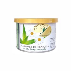 CERA MIEL  ORO CON ALOE DE VERA Y MANZANILLA  ORO120G