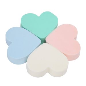 ESPONJA FORMA DE CORAZON PARA MAQUILLLAJE