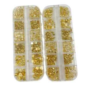 PASTILLERO DE PERLAS DORADAS